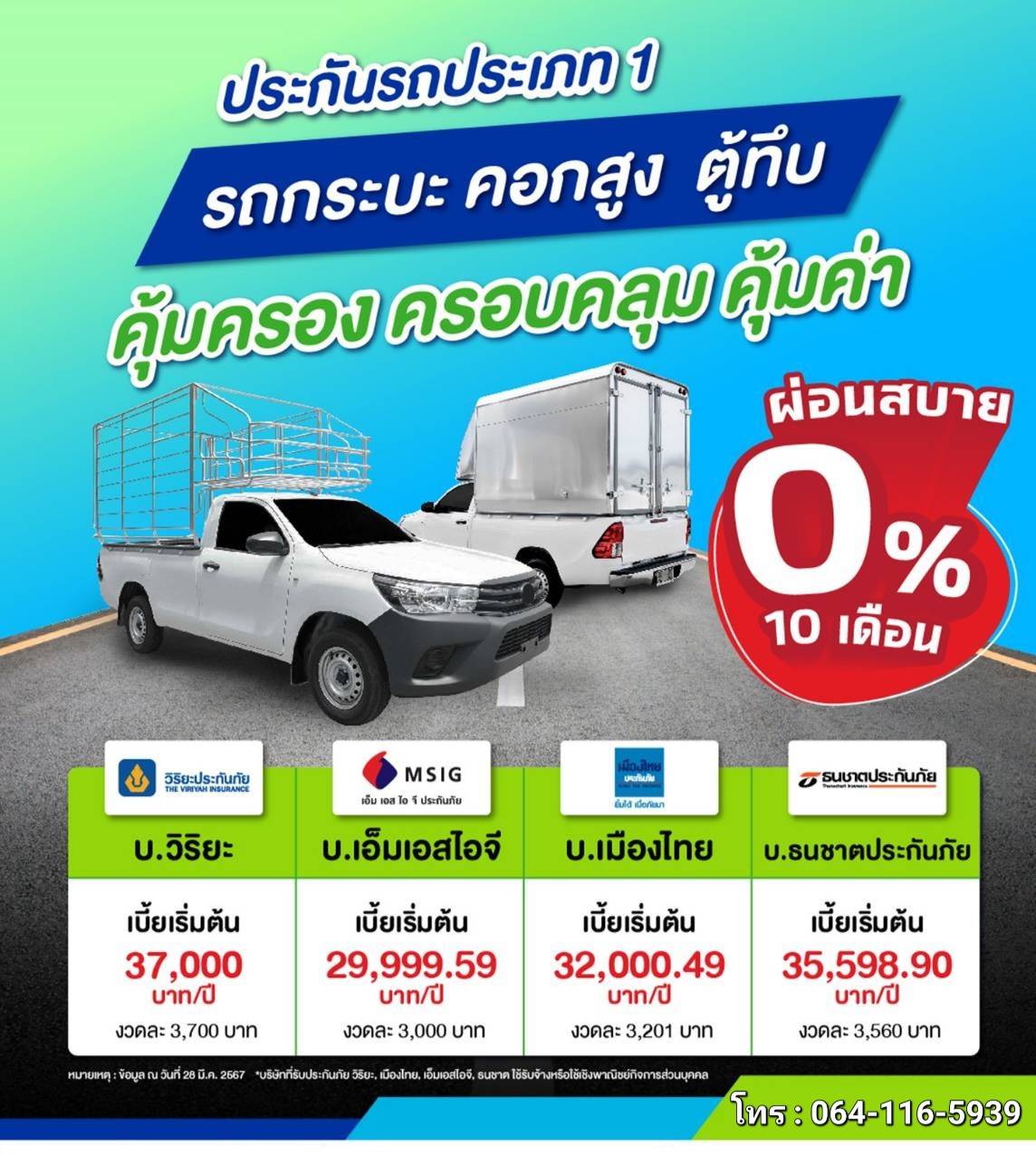 ประกันภัยรถราคาถูก